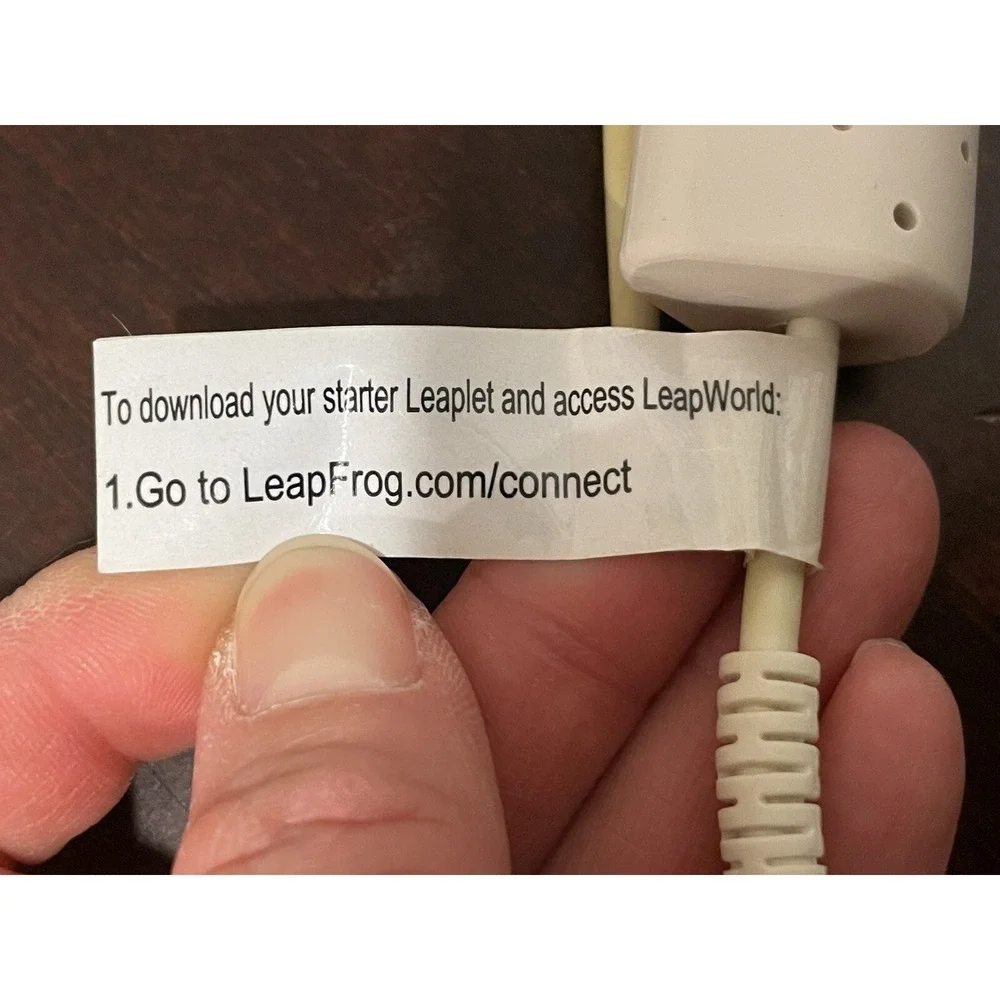 Original Leap Frog USB Cable Charging Connect Sync Data White Cord OEM‎ 24